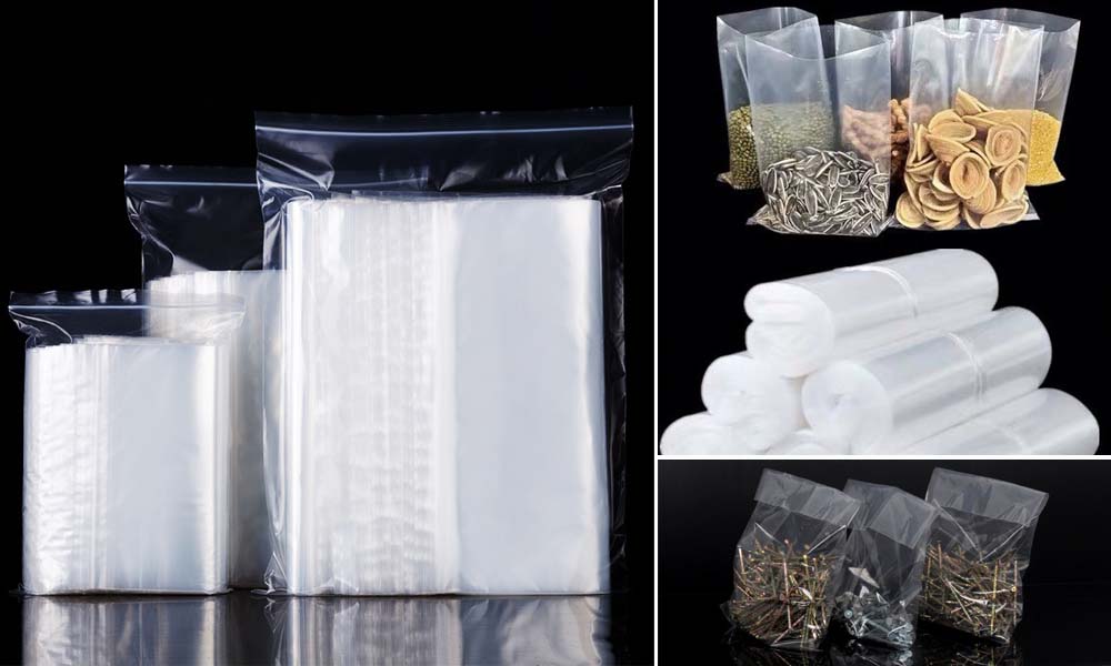 Plastic packing clearance bags